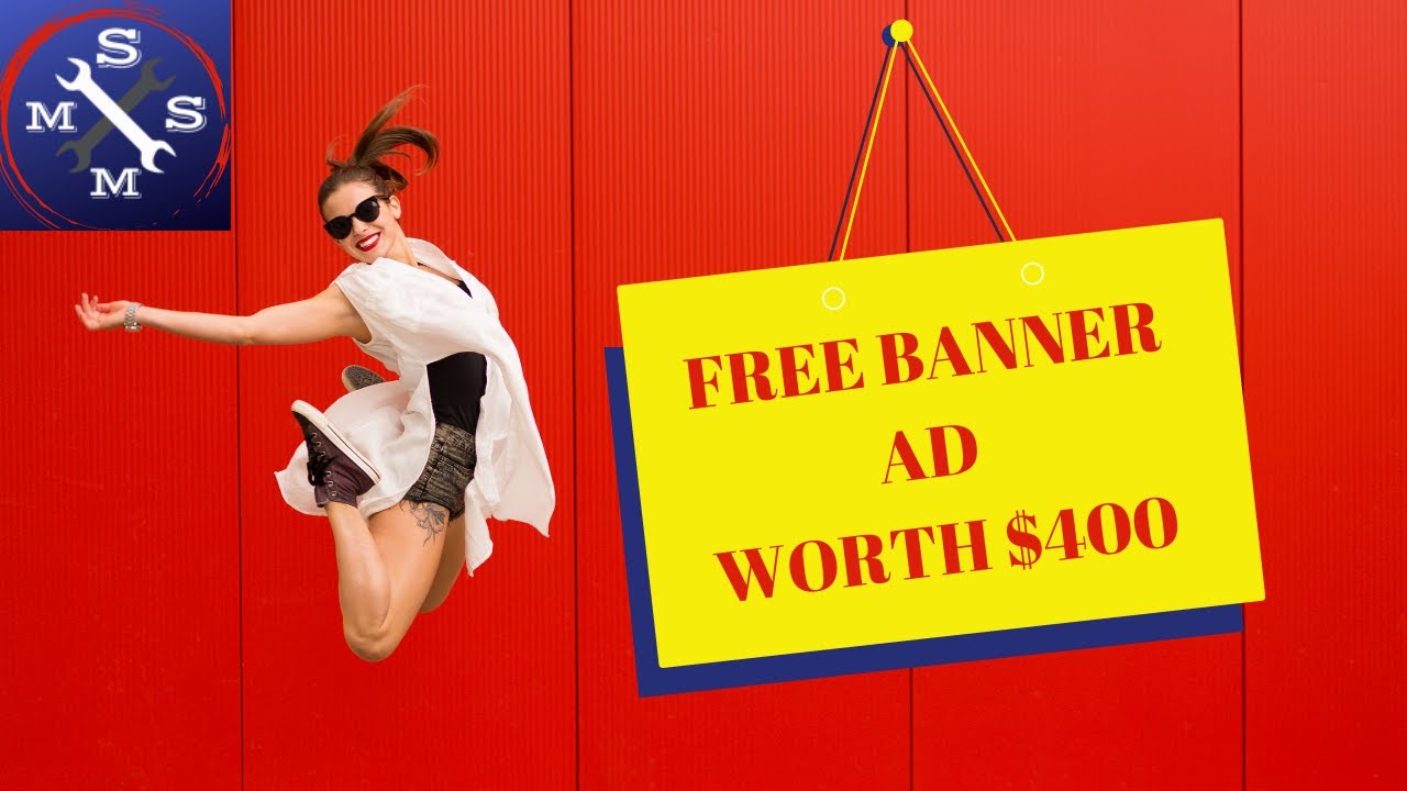 Free Banner Ad Worth $400 | Social Media SEO Mechanic | Digital Marketing Agency