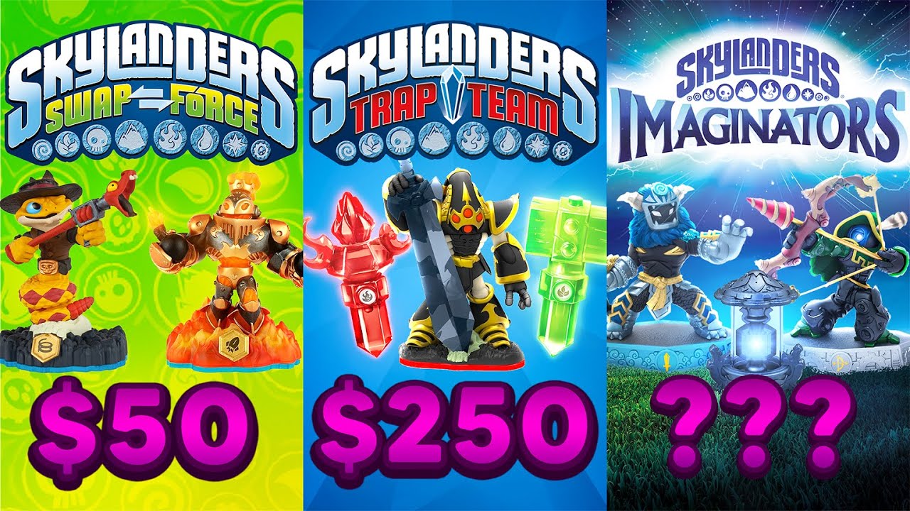 Самый дешевый способ получить 100% от каждой игры Skylanders
