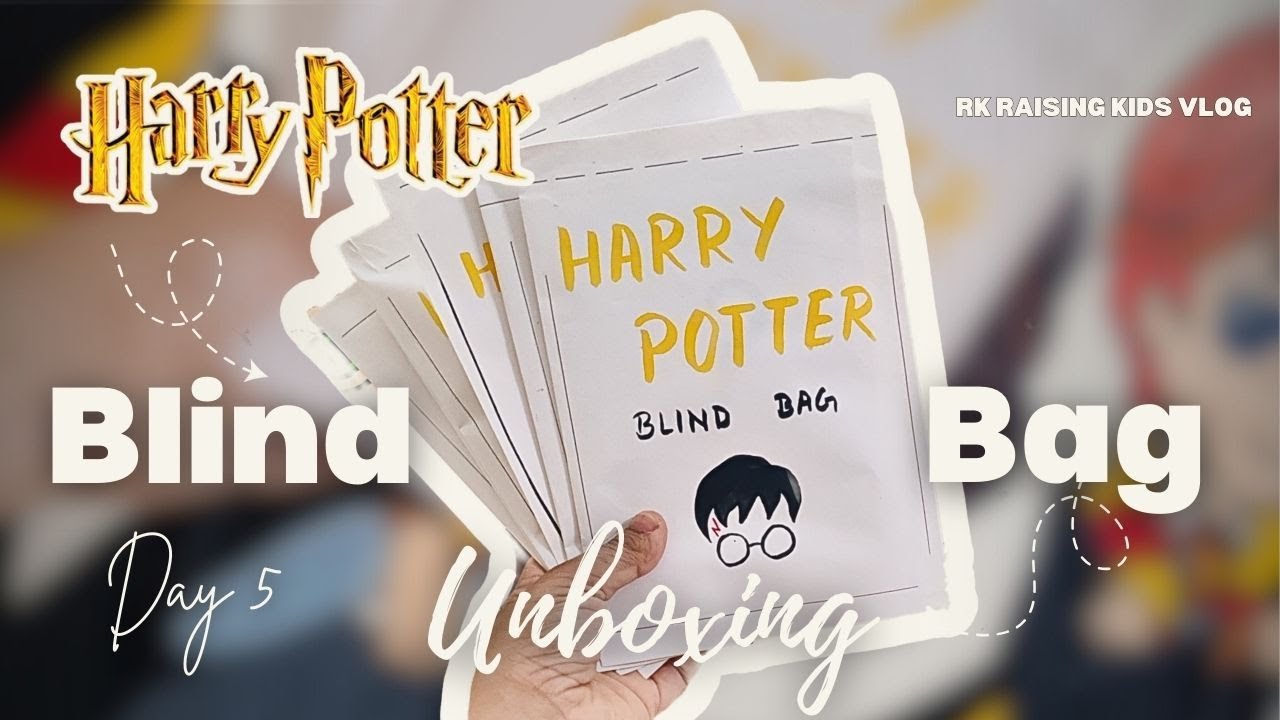 ⚡HARRY POTTER✨Day 5 of 7: Only Three Bags Left... The Pressure Is Real😅?