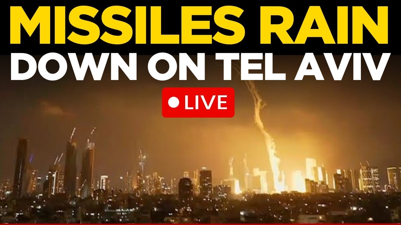 Iran-Israel War LIVE: Iran Strikes Back at Israel with Huge hypersonic missile | Tel AVIV LIVE