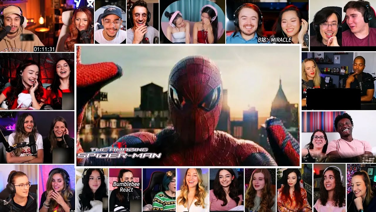Becoming Spider Man Scene | The Amazing Spider-Man (2012) reaction mashup | First time watching