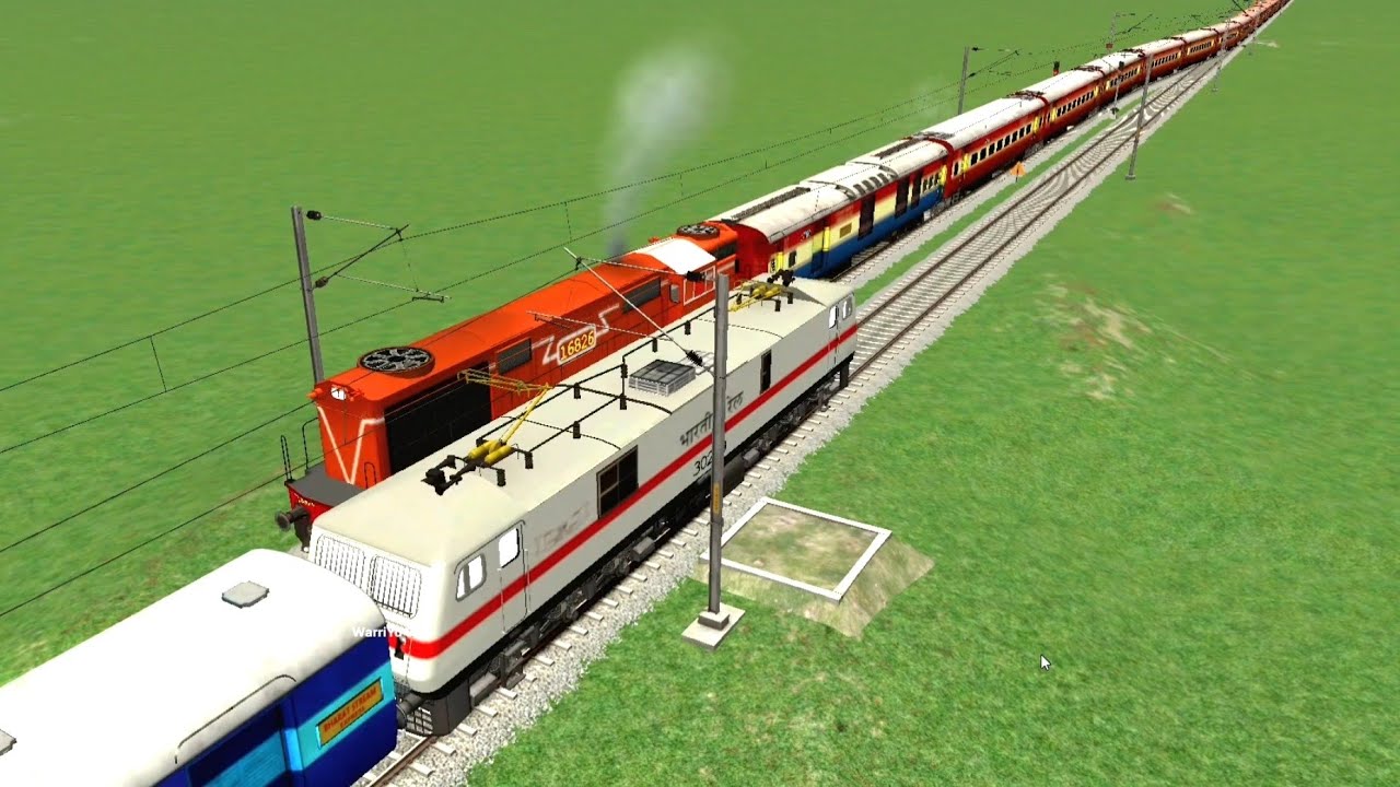 TWO TIME TRAIN CROSSING - BEST TRAIN SIMULATOR GAMEPLAY | TRAIN SIMULATOR CLASSIC 2024