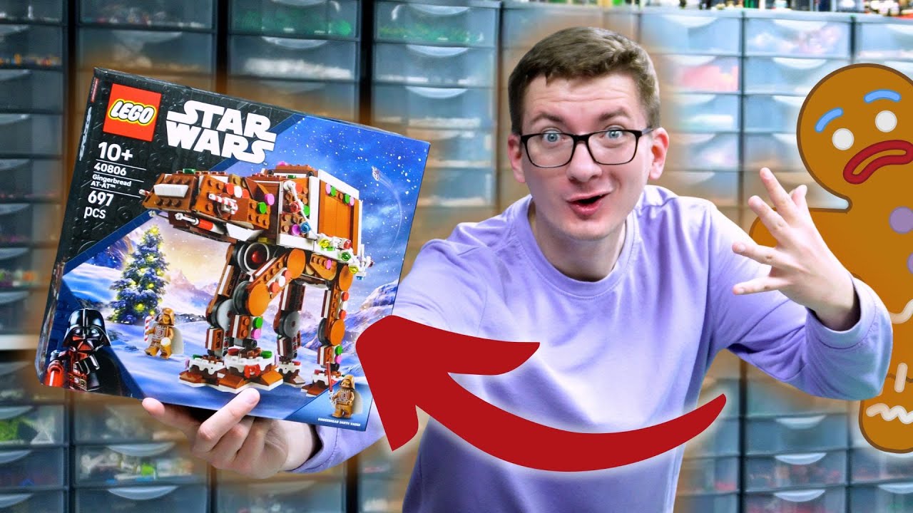 PIERNIKOWE AT-AT 🍯 LEGO STAR WARS 40806 / RECENZJA