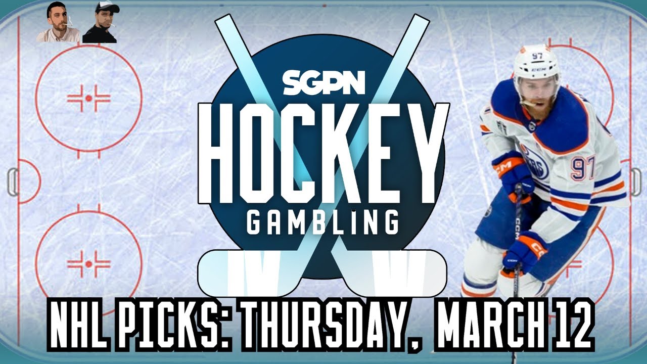 NHL Picks: Thursday, March 12