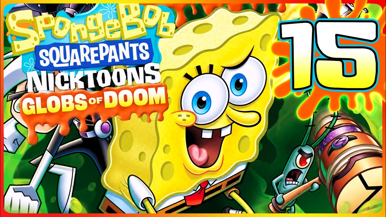 SpongeBob SquarePants & Nicktoons: Globs of Doom Walkthrough Part 15 (PS2, Wii) Final boss + Ending