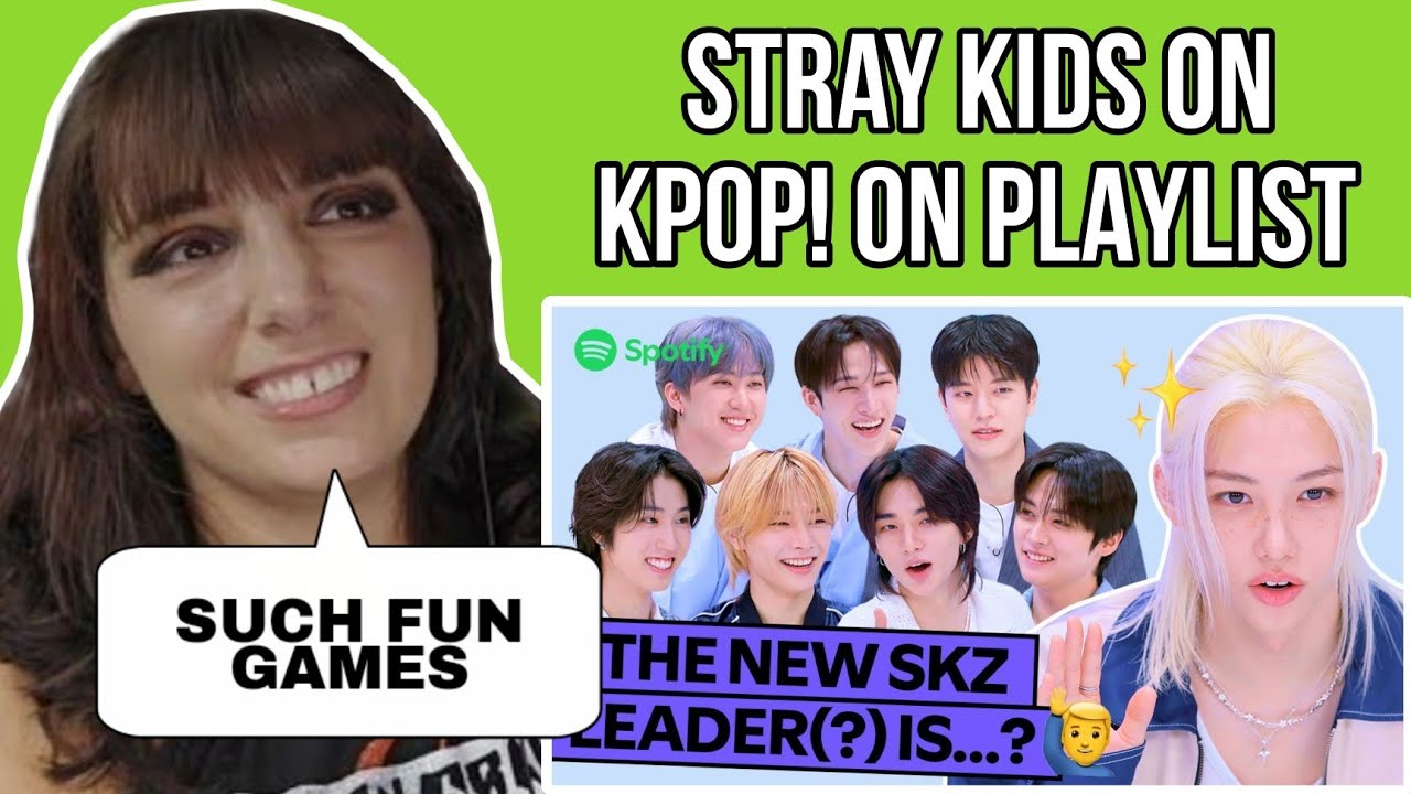 Stray Kids Play Follow the Leader (And it's Not Bang Chan) | Kpop On! Playlist Spotify | REACTION
