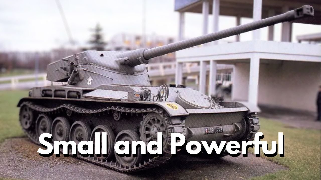 Surprisingly Powerful - French AMX-13 Light Tank