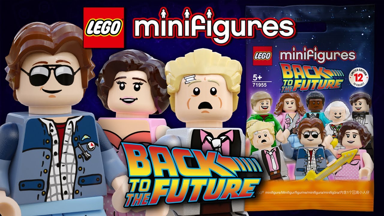 Серия коллекционных минифигурок LEGO «Назад в будущее»! Индивидуальная серия CMF!