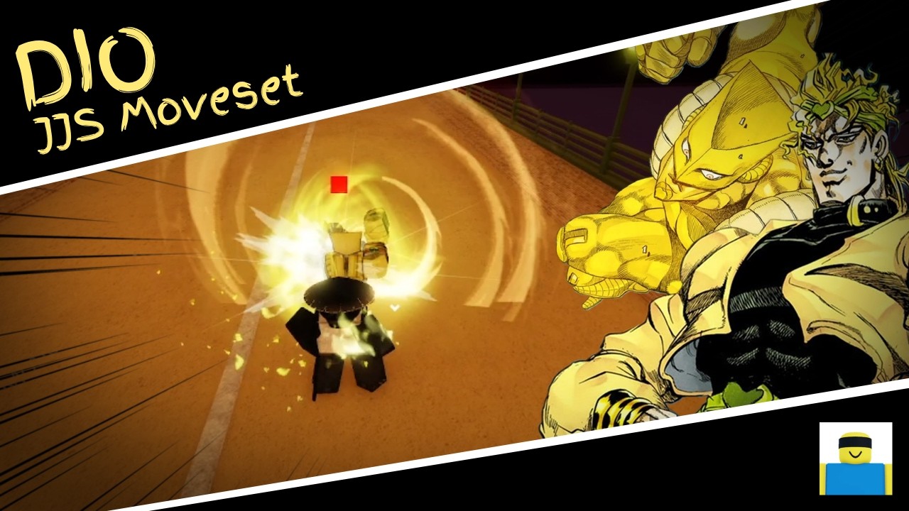 DIO Moveset Showcase | Jujutsu Shenanigans Skill Builder