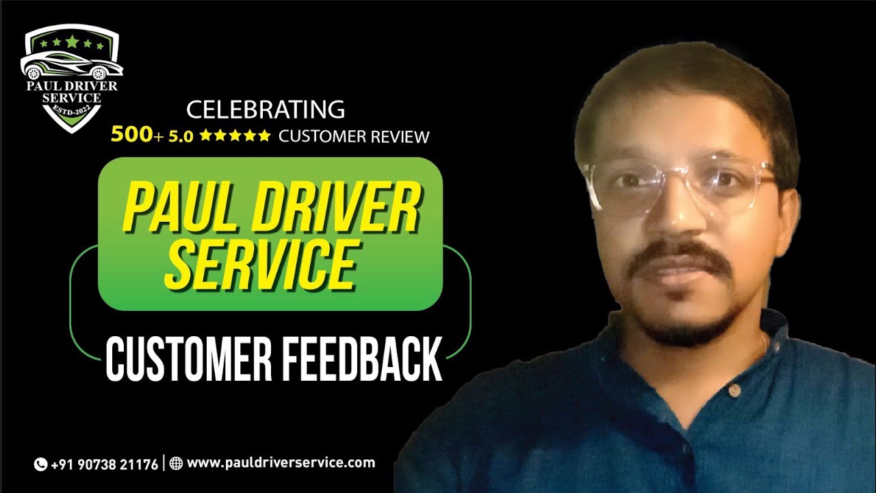 Customer Feedback about our Driver Service-Book your Professional Driver Today | CONTACT 09073821176
