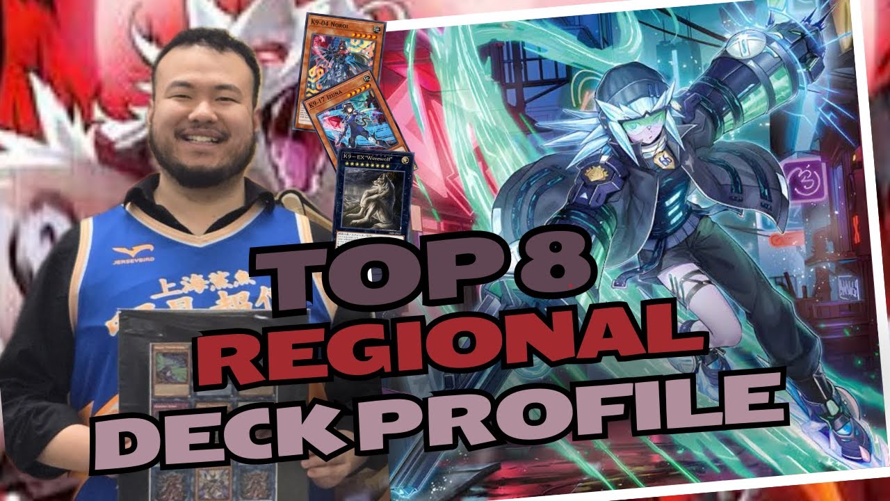Yugioh!  Vanquish Soul K9 Deck Profile | Top 8 Rosemont, IL Regional | Jason Bai