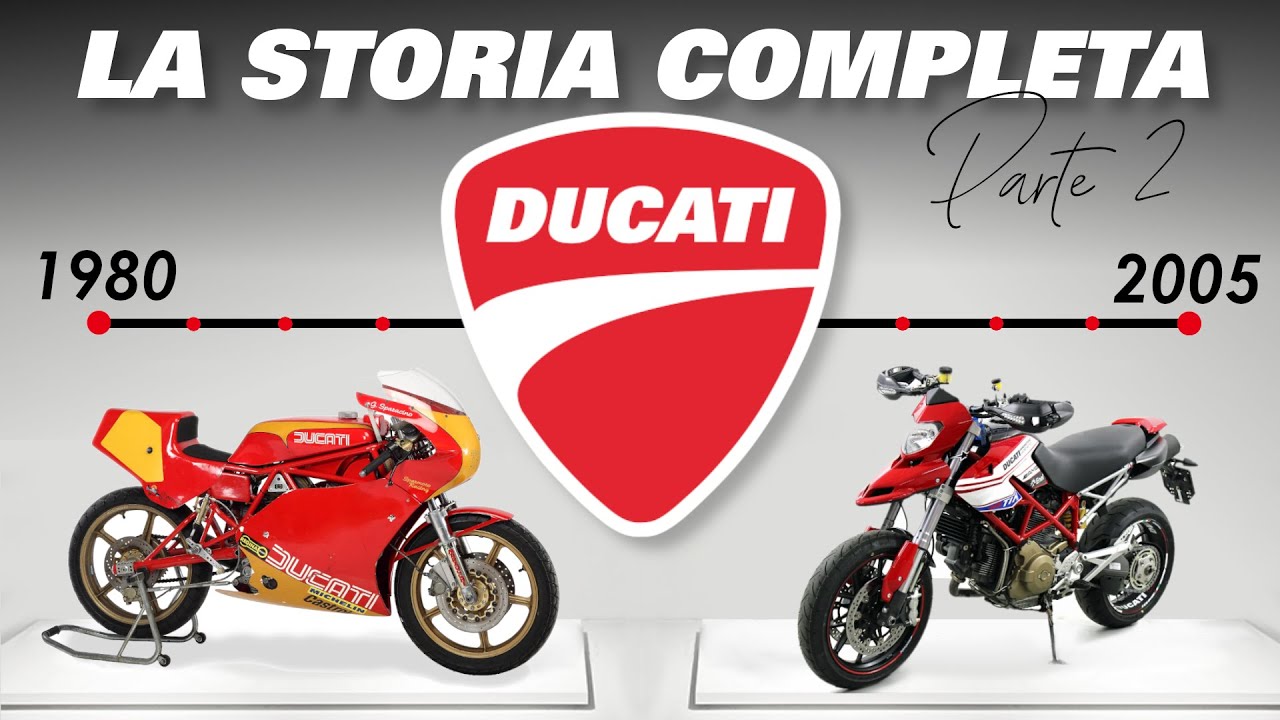 🏍️ La STORIA della DUCATI (Parte 2):  la rinascita con CAGIVA e i TRIONFI in SUPERBIKE (1980 - 2005)