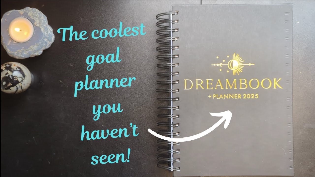 My 2025 Goal & Catch All Planner | Dragontree Dream Book & Planner Flip Through & Review