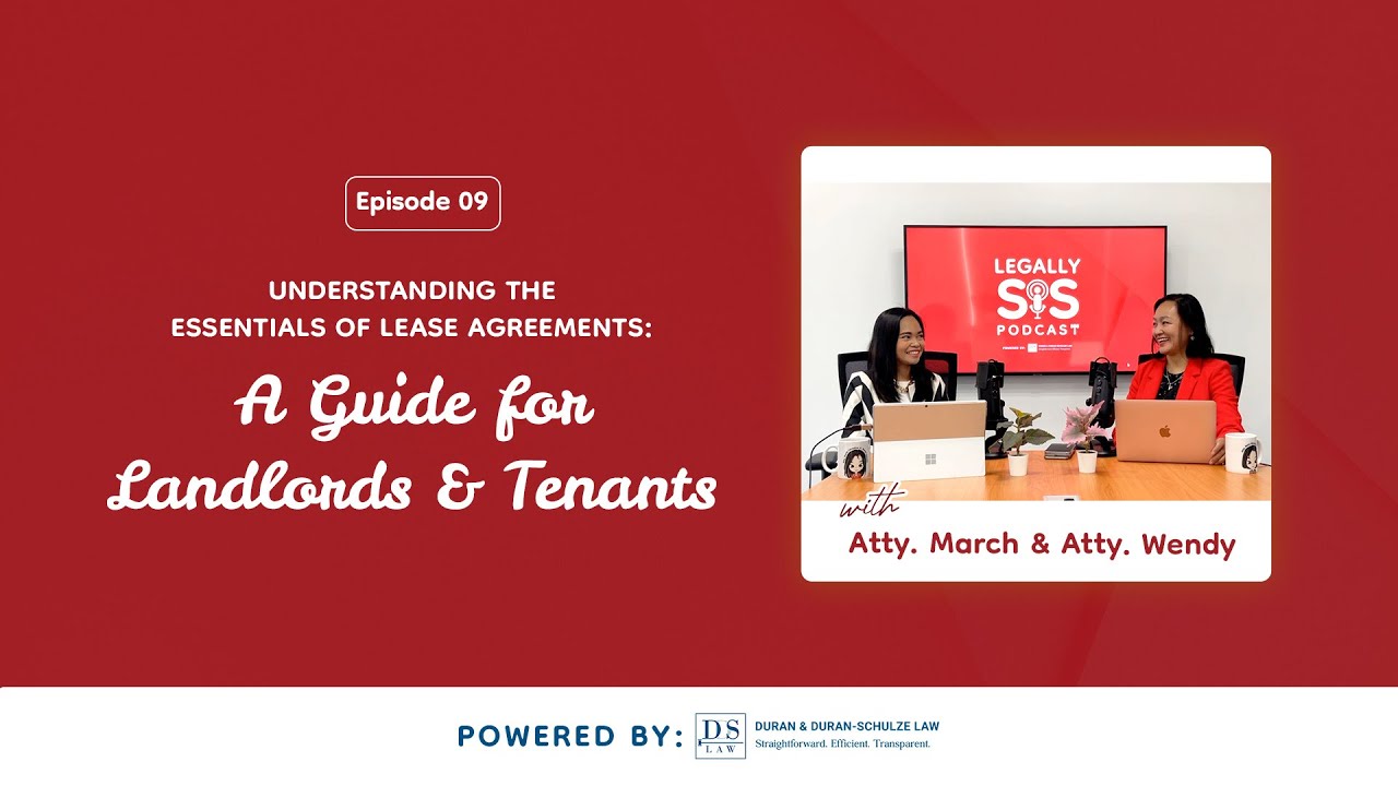 Episode 9: Understanding the Essentials of Lease Agreements: A Guide for Landlords and Tenants