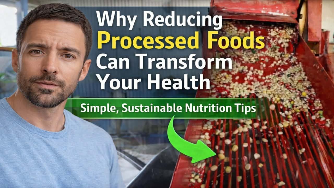 Why Reducing Processed Foods Can Transform Your Health | Simple, Sustainable Nutrition Tips