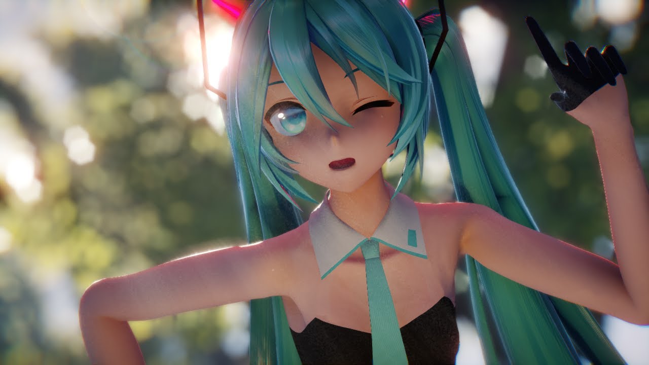 {MMD} ツギハギスタッカート /Patchwork Staccato【HBD Miku】