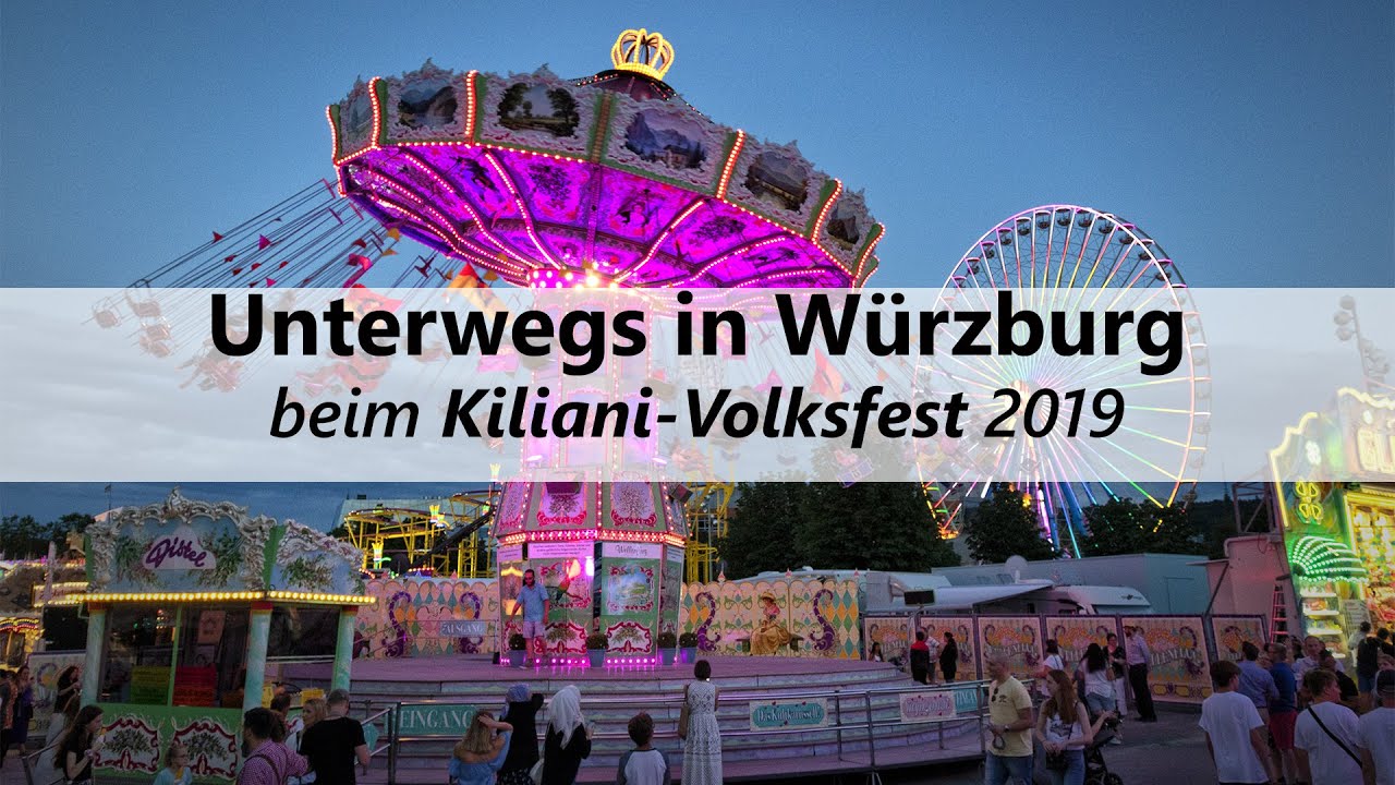 Kiliani-Volksfest 2019 | Unterwegs in Würzburg