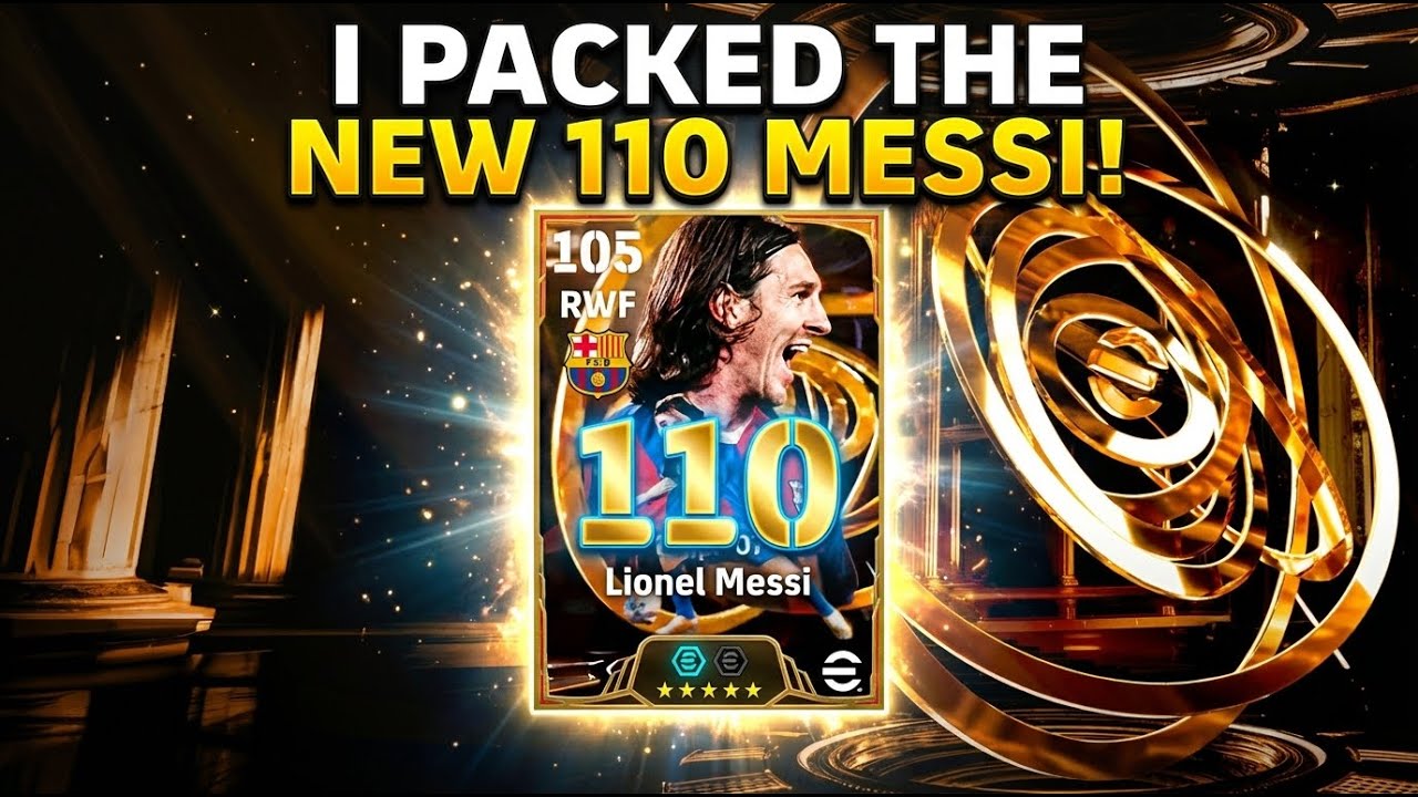 THE BEST CARD PULL EVER!! 🎁 NEW MESSI 110 EFOOTBALL 2026 MOBILE