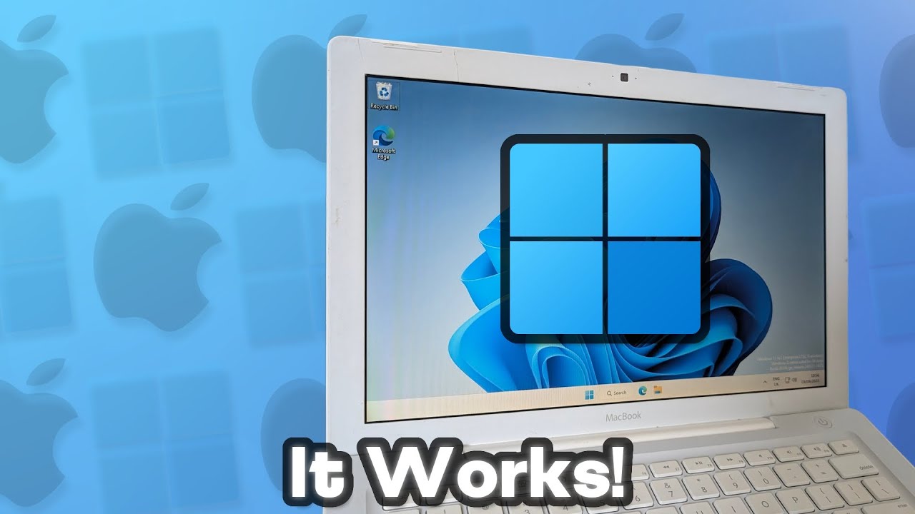 You CAN Install Windows 11 on a 2008 MacBook!
