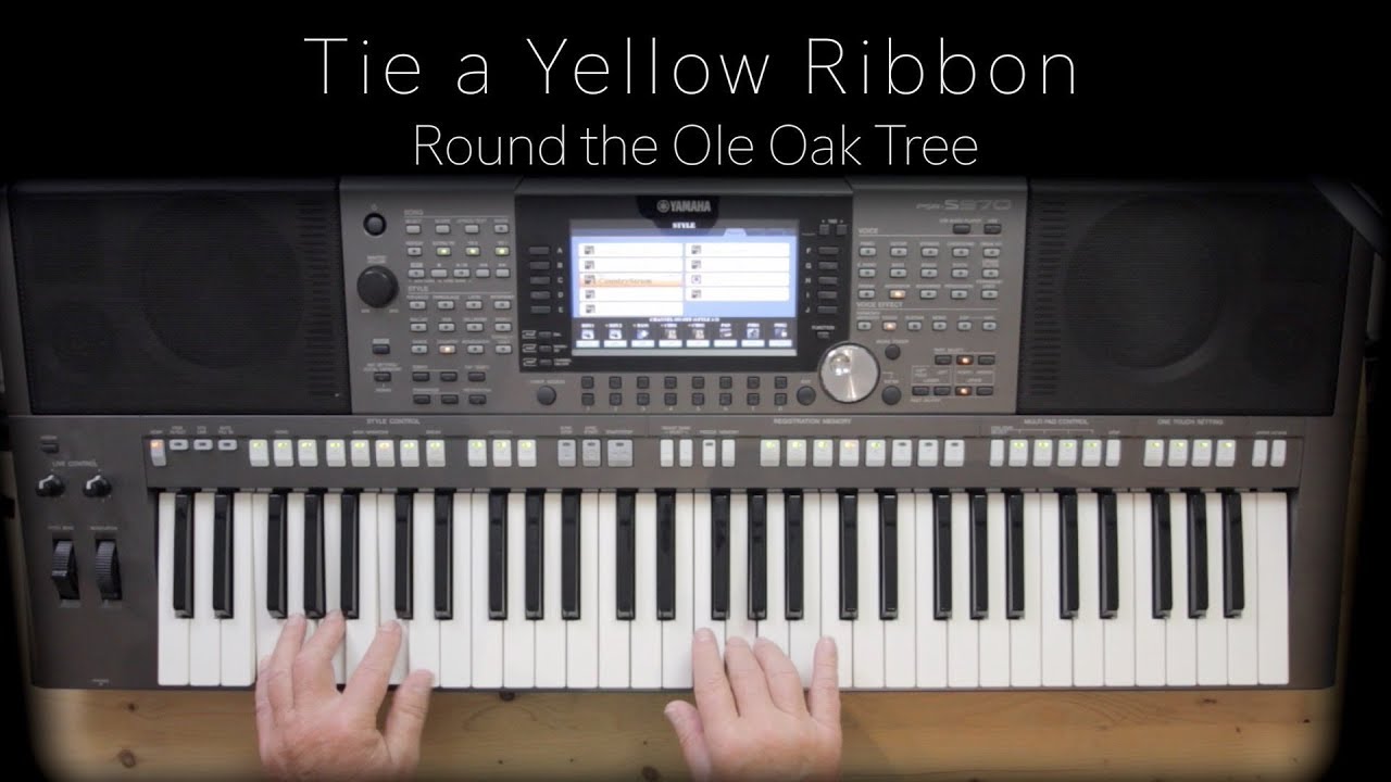 PSR-S770/775/970/975 - Tie a Yellow Ribbon