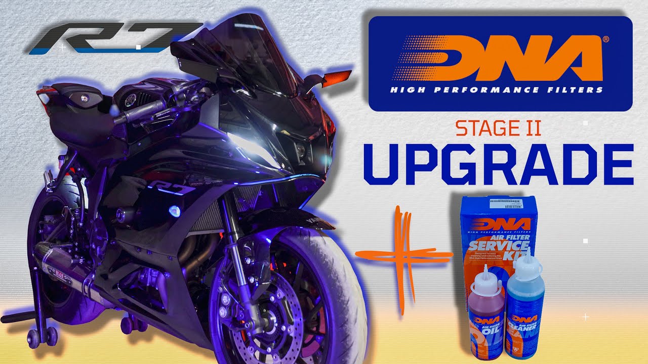 Обновление Yamaha R7 DNA Stage 2! Как очистить воздушный фильтр DNA