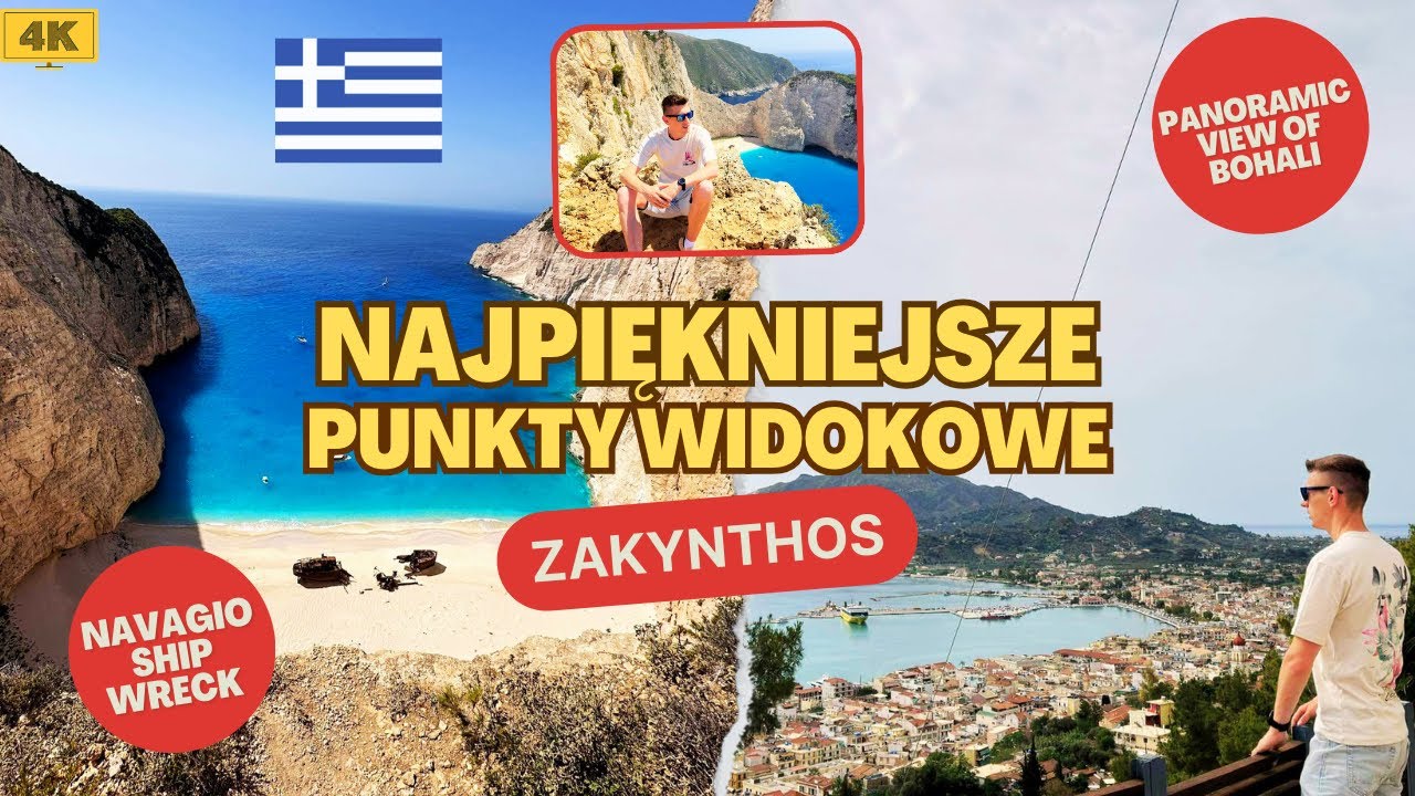 CÓŻ ZA WIDOKI! z NAVAGIO BEACH VIEW ! ZAKYNTHOS #3 🇬🇷🔥