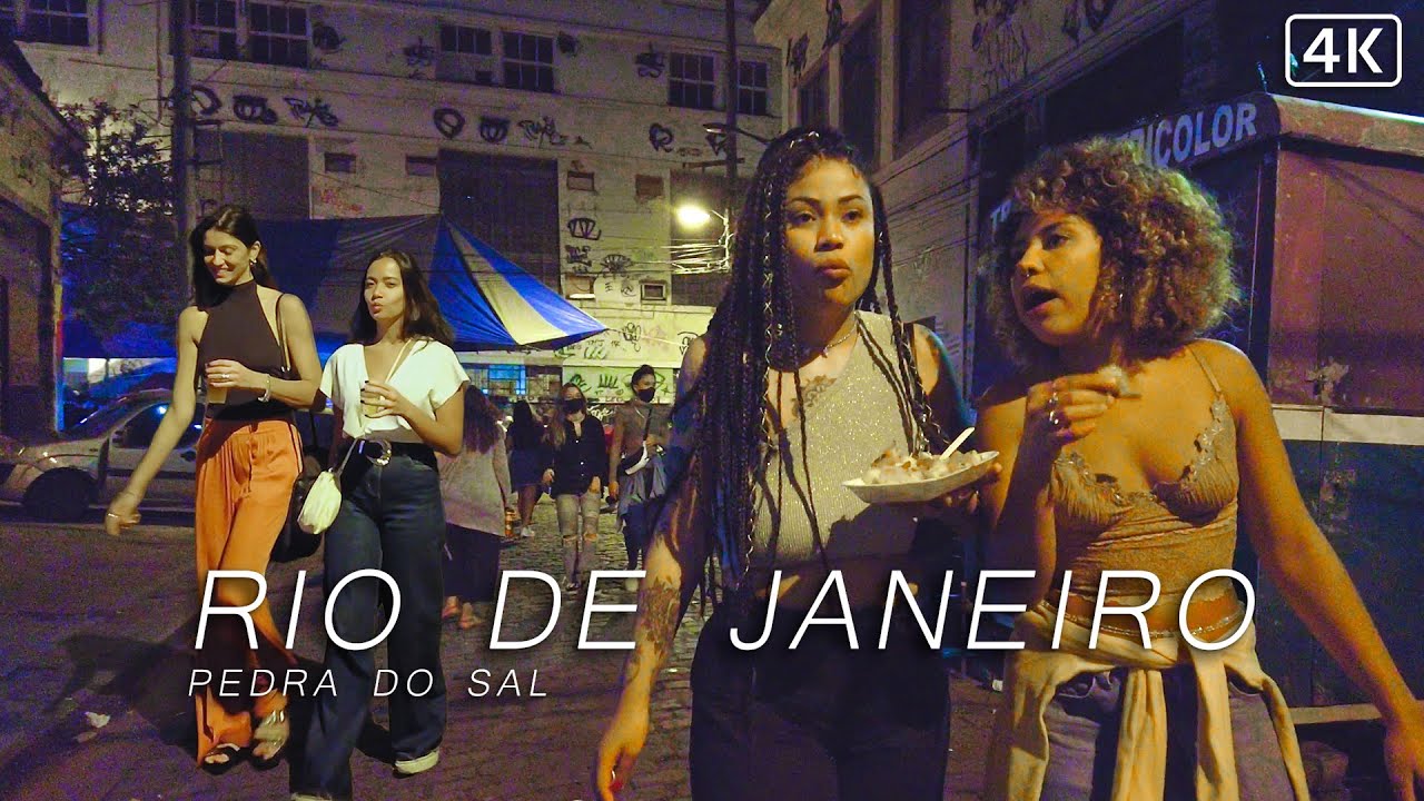 Walking on Pedra do Sal — where the Roda de Samba was born 🇧🇷 Rio de Janeiro, Brazil |【 4K 】2021