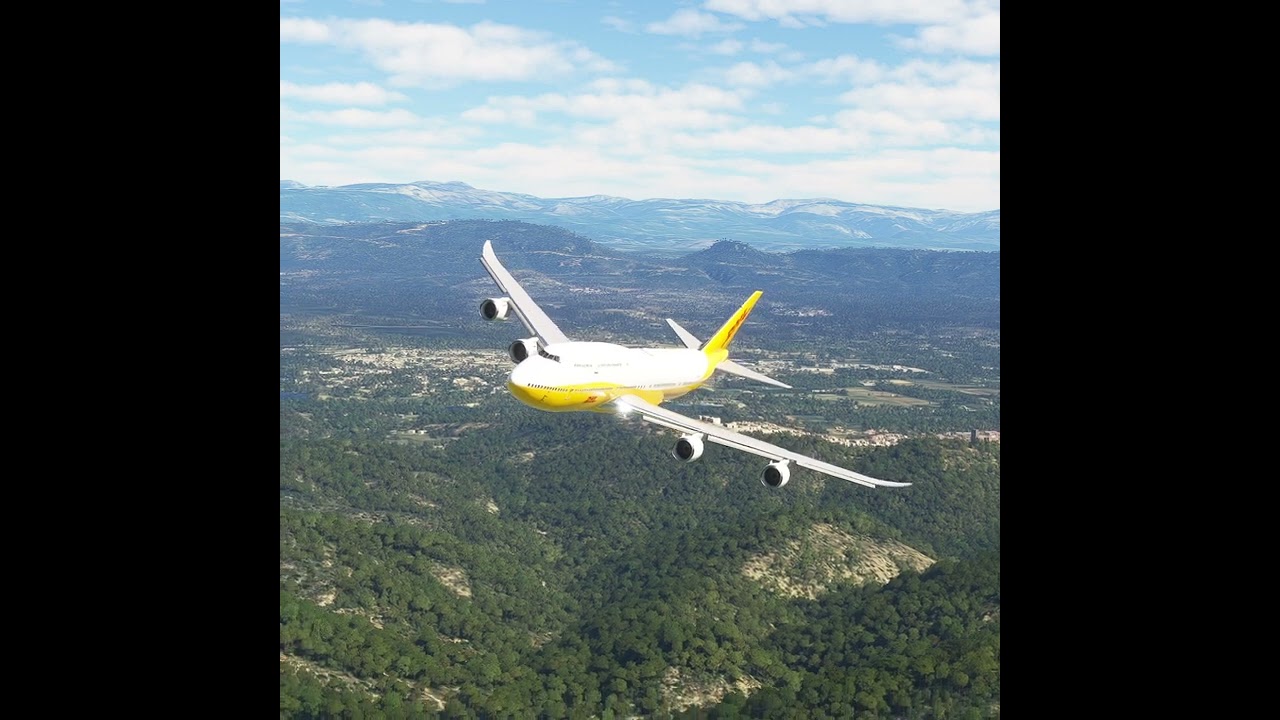 Impossible Landing!!! Amazing View before the Plane Landing eps.558