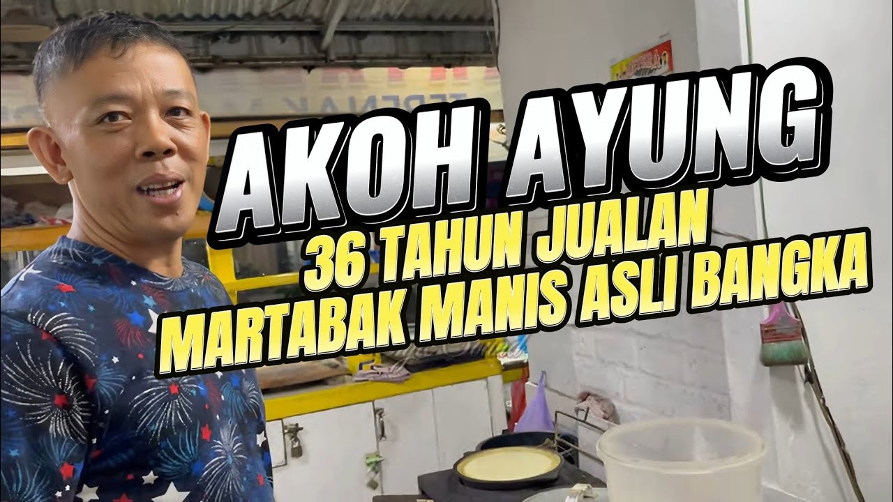 MARTABAK MANIS ASLI BANGKA YANG MELEGENDA,Cek Cara Pembuatan dan Pengemasannya yuk‼️