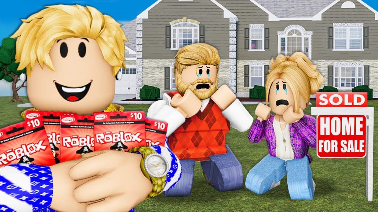 He Sold His Family's Home For Robux! *Full Movie*!
