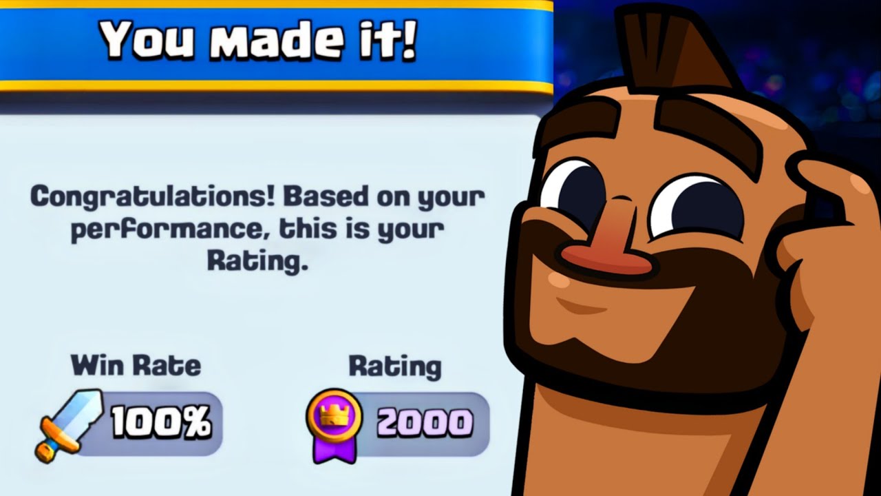I Got a 100% Win Rate with the BEST Deck in Clash Royale 