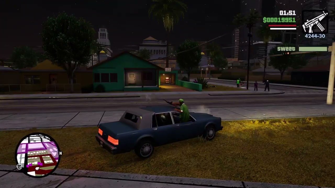 Grand Theft Auto san Andreas The Definitive Edtion (xbox series s) German Subtitles