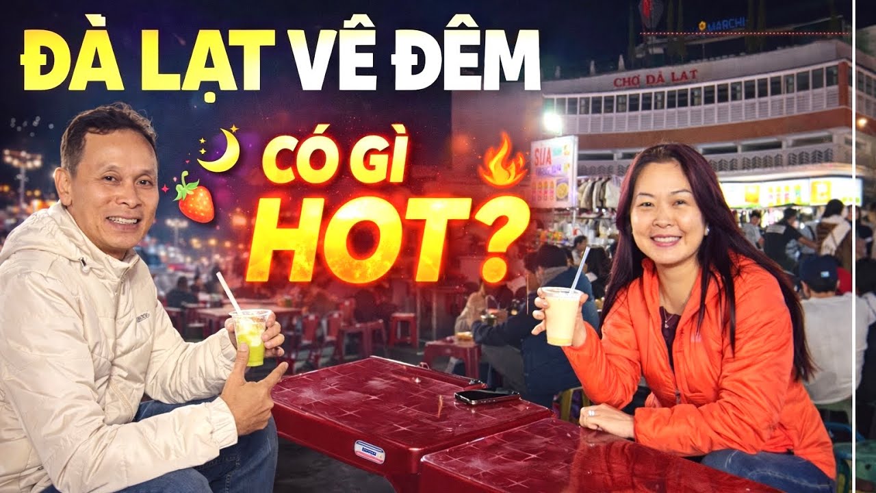 Food Tour Đà Lạt: Thưởng Thức Nem Nướng Trứ Danh & Dạo Chợ Đêm Nhộn Nhịp Đông Vui 