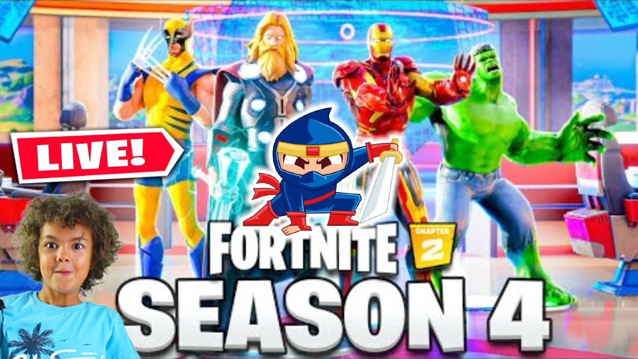 🔴 REACTION STAGIONE 4 DI FORTNITE LIVE - Codice: PlayMojito