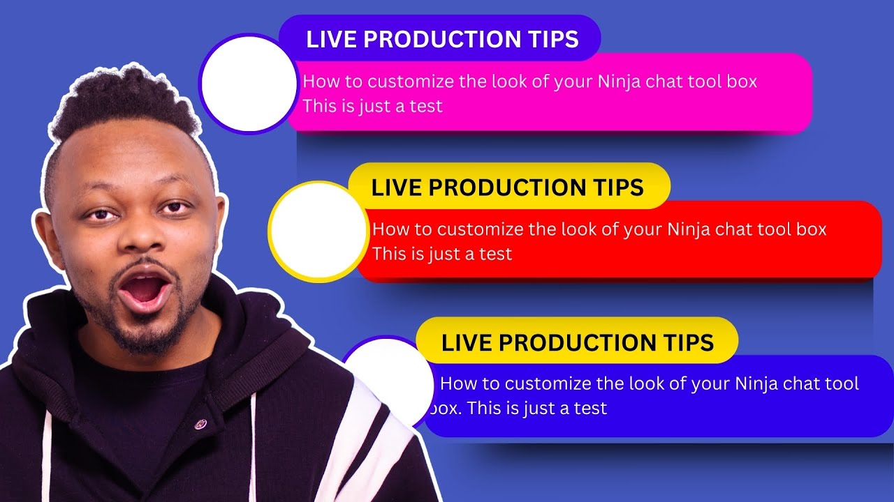 How To CUSTOMIZE Your  Social Stream Ninja CHAT Tool Look | Match Your Studio Look