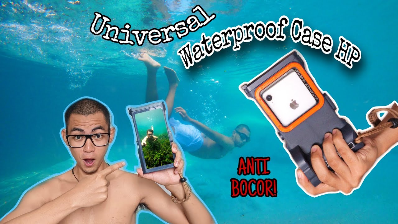 NO GOPRO, NO PROBLEM! REVIEW SHELLBOX WATERPROOF DIVING CASE UNTUK MENYELAM |  