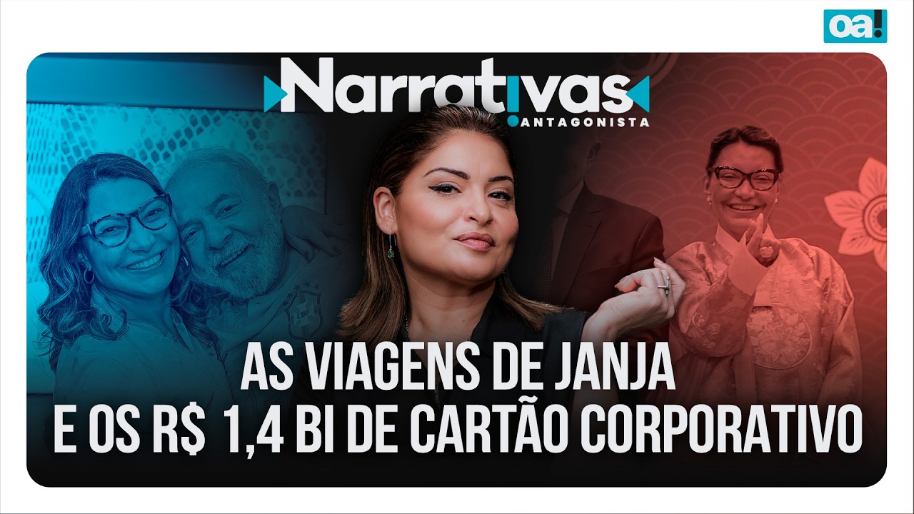 As viagens de Janja e os R$ 1,4 BI de cartão corporativo | Narrativas #566 Madeleine Lacsko