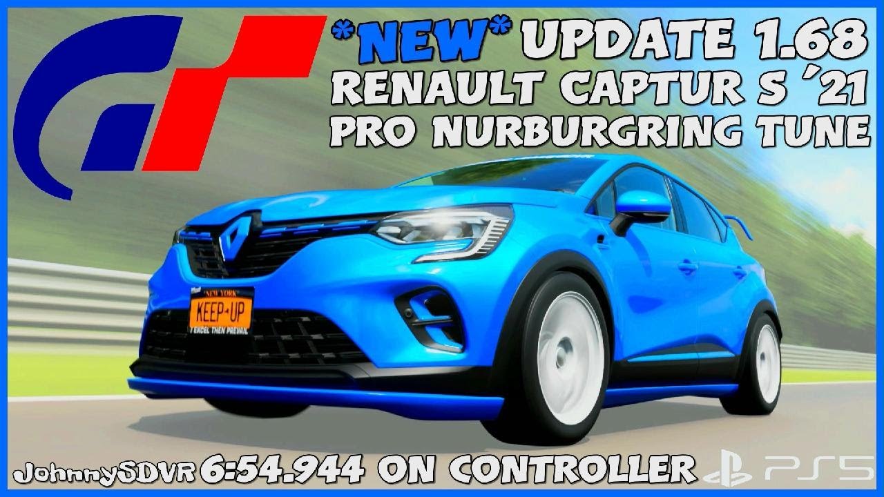 *NEW* Gran Turismo 7 - Renault Captur S '21 Pro Tune | Nurburgring Setup | GT7 update 1.68