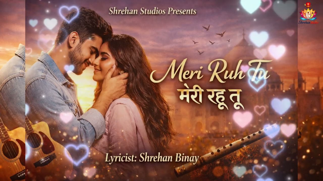 Meri Ruh Tu (मेरी रूह तू) - Official Music Video | Shrehan Binay | Shrehan Studio | Soulful Journey