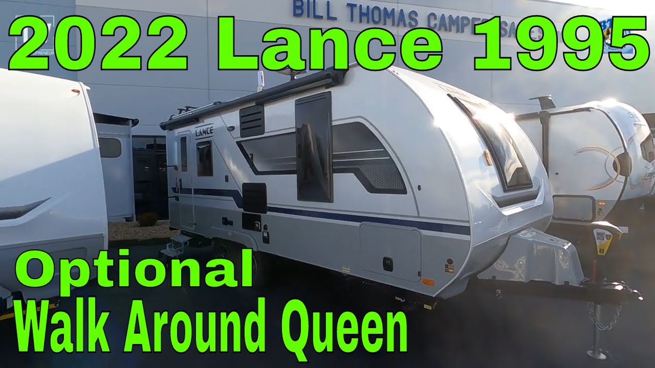 2022 Lance Travel Trailers 1995 Walk Around Queen Option