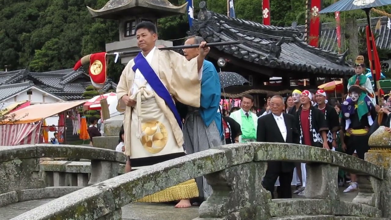赤穂八幡宮秋祭り2013　頭人行列①