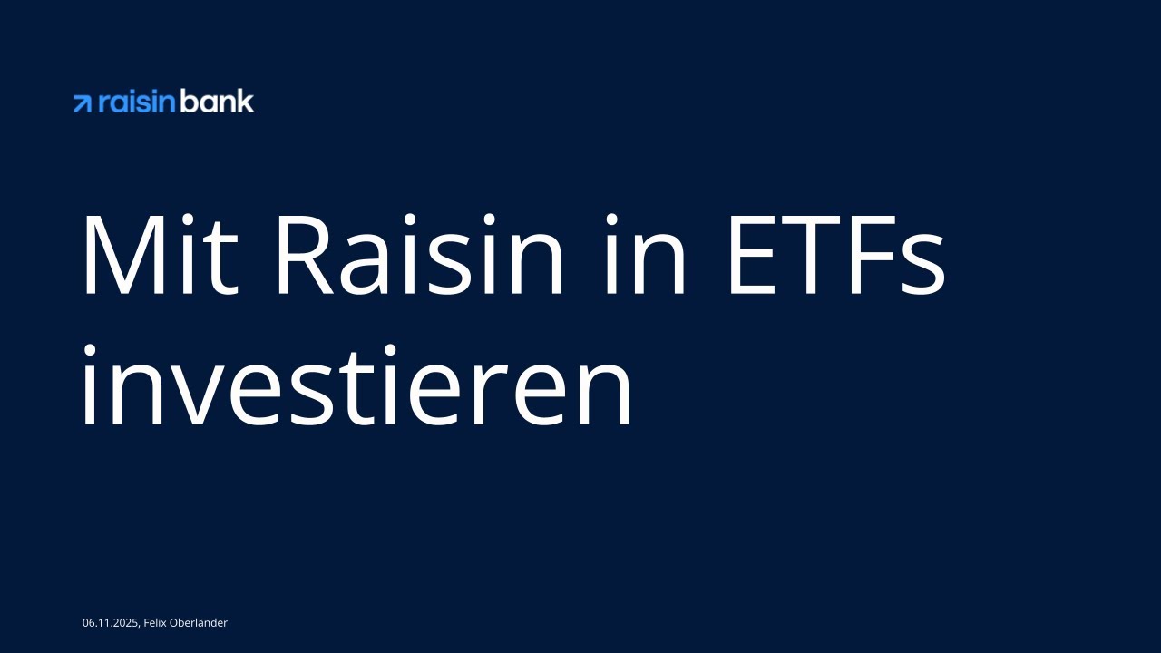 Mit Raisin in ETFs investieren