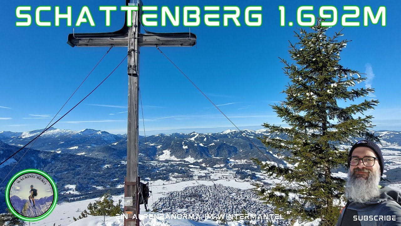 Oberstdorf Wintersaison 2025/26: Mit Steigeisen durch den Schnee auf den Schattenberg 1.692m
