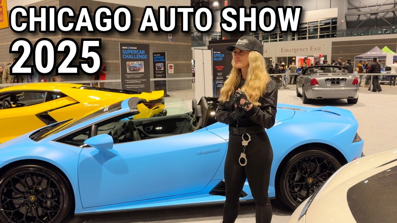 2025 Chicago Auto Show Day 1 Walkthrough On Saturday | February 8, 2025 | 4K
