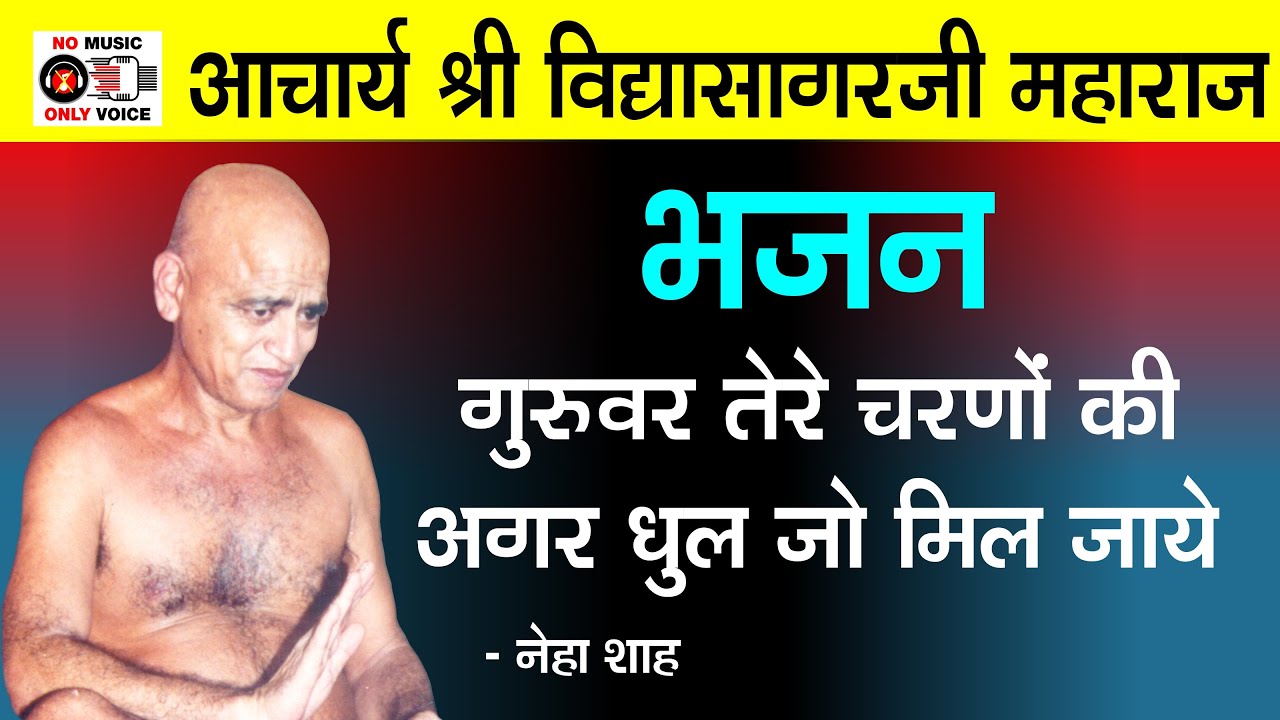 Guruvar Tere Charno Ki Agar Dhul Jo Mil Jaye | Jain Bhajan | Acharya Shri Vidyasagar Ji Bhajan