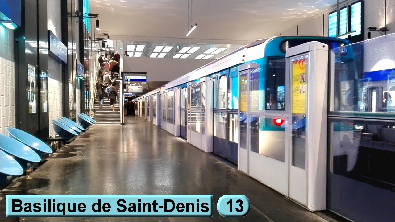 Базилик-де-Сен-Дени | линия 13 : Парижский метрополитен ( RATP MF77 )