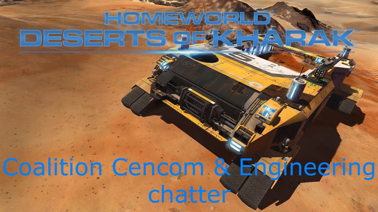 Homeworld Deserts of Kharak - Coalition Cencom & Engineering