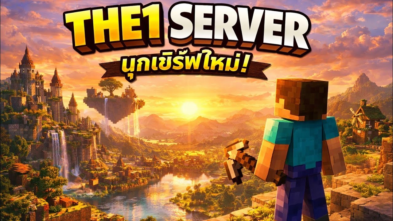 THE1 SERVER | จุดเริ่มต้นการผจญภัยครั้งใหม่! 🌅✨