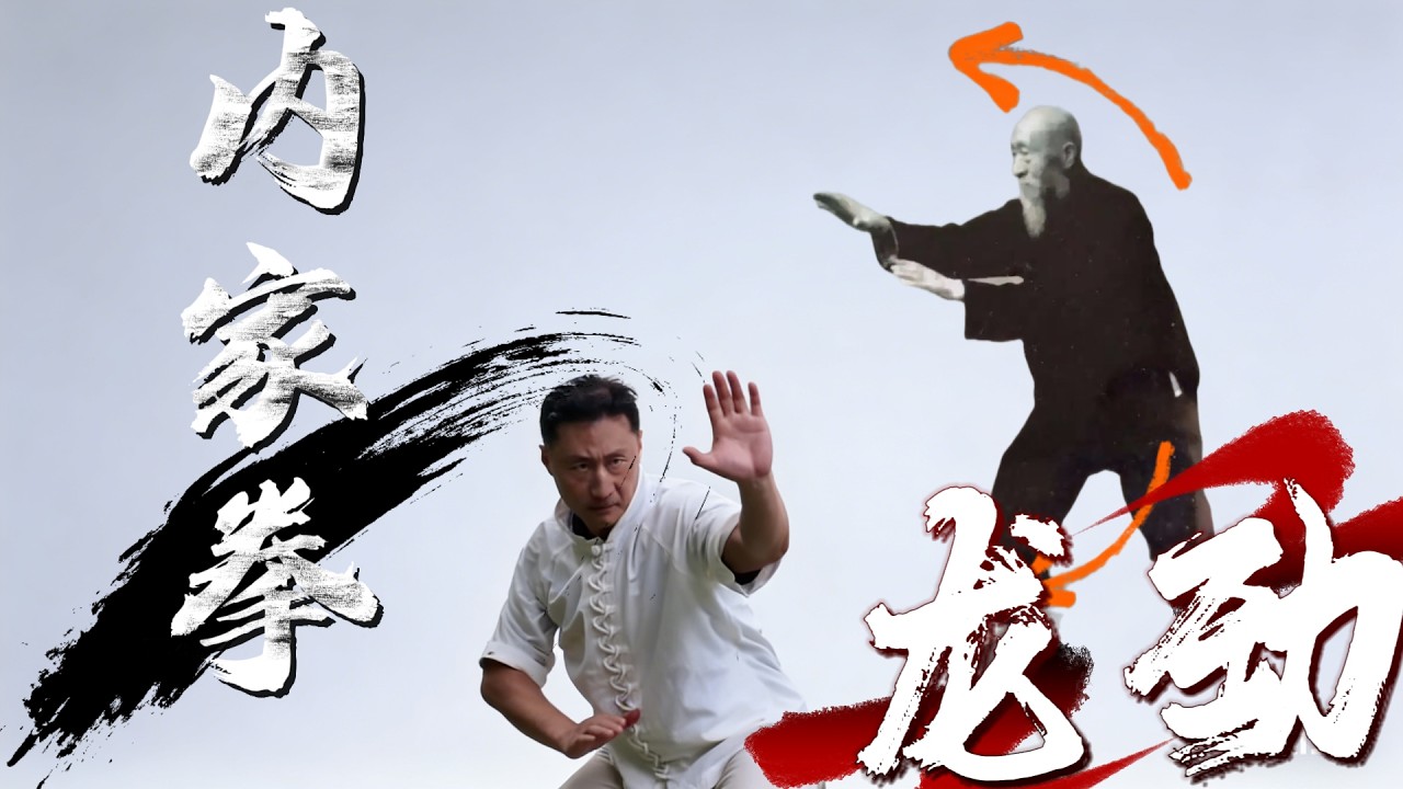 内家拳龙劲！5分钟学会，撞飞200斤壮汉，不用10年