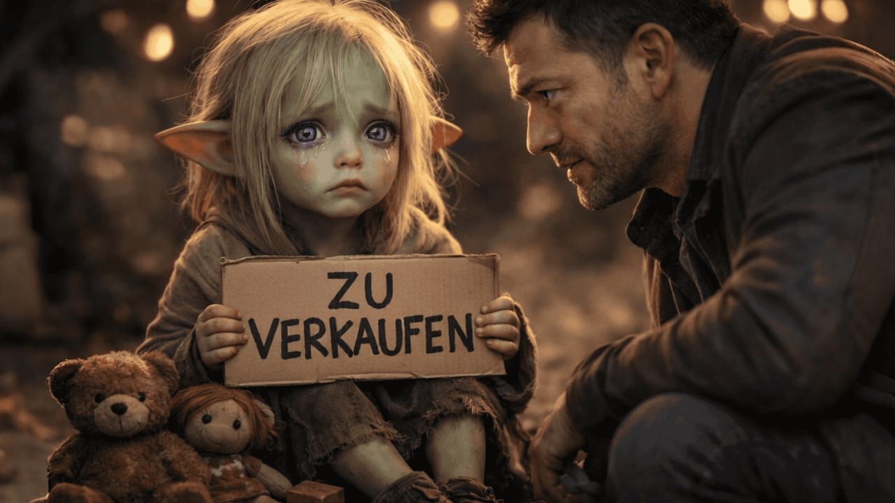 „Nimm meine Spielzeuge, meine Mutter stirbt ohne Medizin!“ flehte das kleine Alien-Mädchen.